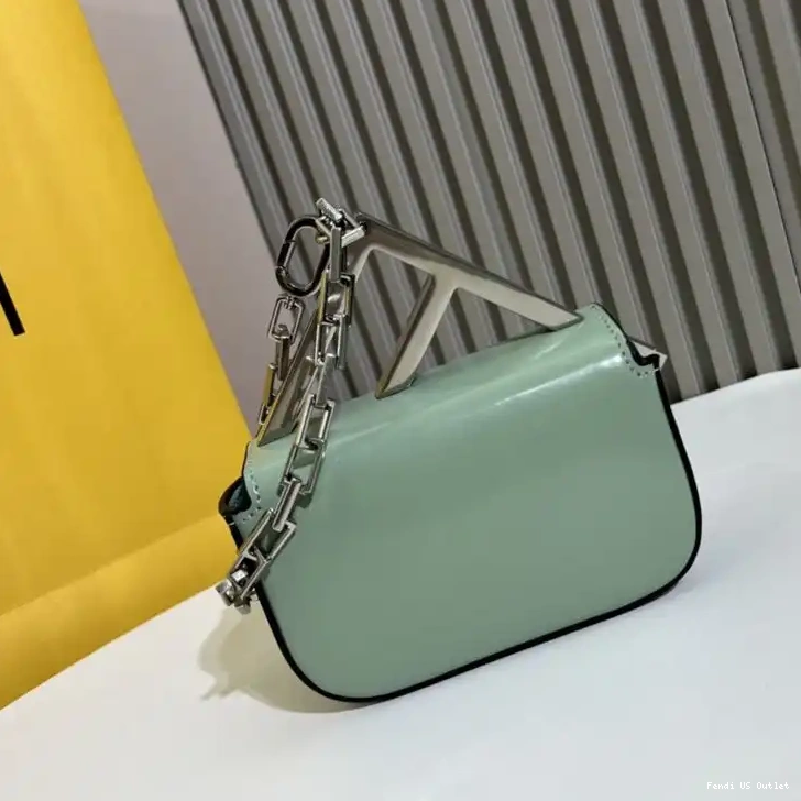 Cheap Calf In Leather F Bag Nano Fendi Green 0507